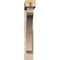 Ekena Millwork Legacy Block Smooth Bracket w/ Offset Brace, Douglas Fir, 5 1/2"W x 34"D x 34"H BKT0604X34X34LEC05SDF - alternate 3